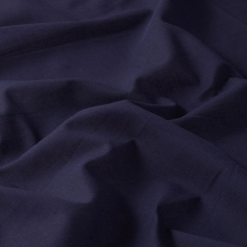 Bomullsbatist Uni – marinblått,  image number 2