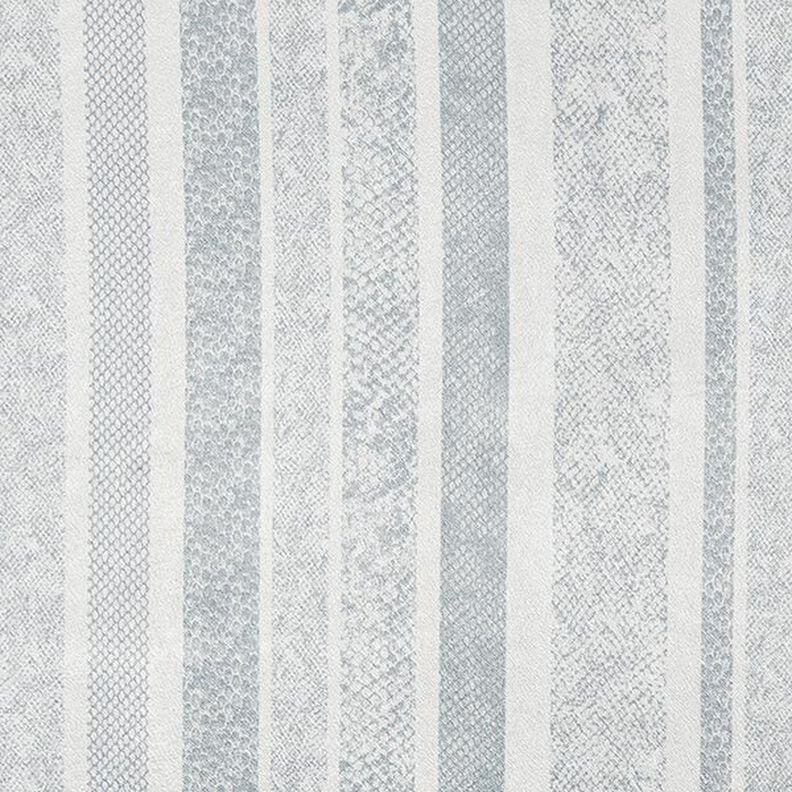 satinfodertyg ormmönster – vit/silvergrå,  image number 1