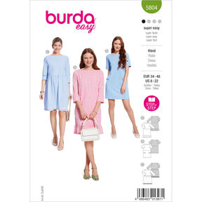 Klänning | Burda 5804 | 34-48, 