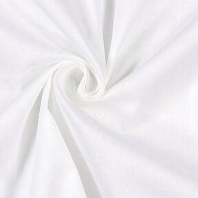 Poplintyg Stretch – vit, 