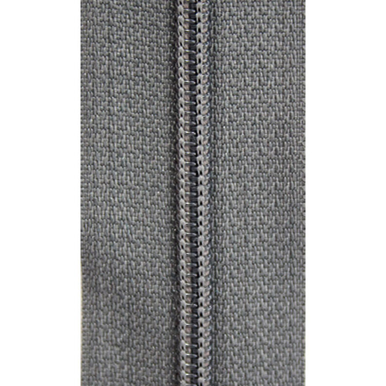 Ändlös dragkedja [5 mm] Plast | Prym – mörkgrå,  image number 1