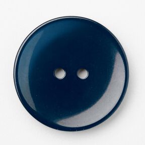 2-hålsknapp blank [Ø 25 mm] – nattblå, 