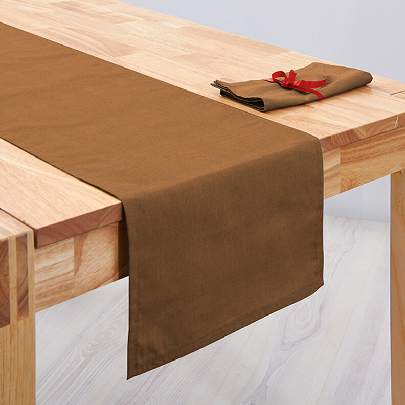 Dekorationstyg Canvas – brun,  image number 5