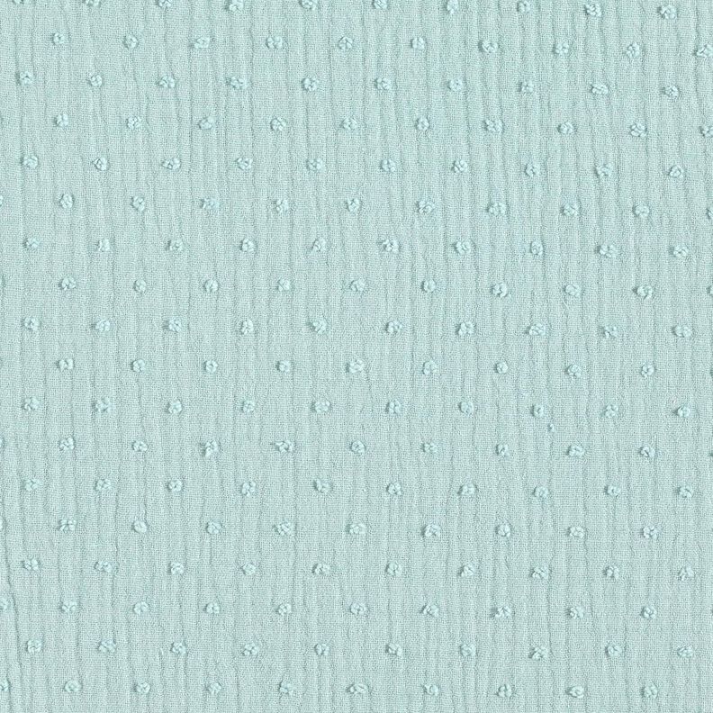 Muslin/Dubbel-krinkelväv dobby – mint,  image number 1