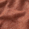 Stoppningstyg Chenille Melange – terracotta/silvergrå,  thumbnail number 2