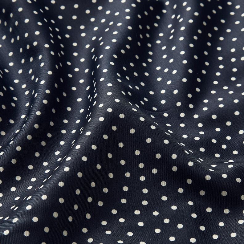 Fodertyg polkadots – marinblått,  image number 2
