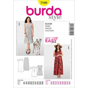 Sommarklänning, Burda 7100, 