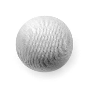 Klädd knapp, Duchessesatäng – silver, 