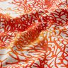 Dekorationstyg Halvpanama Fin korall – terracotta/natur,  thumbnail number 2