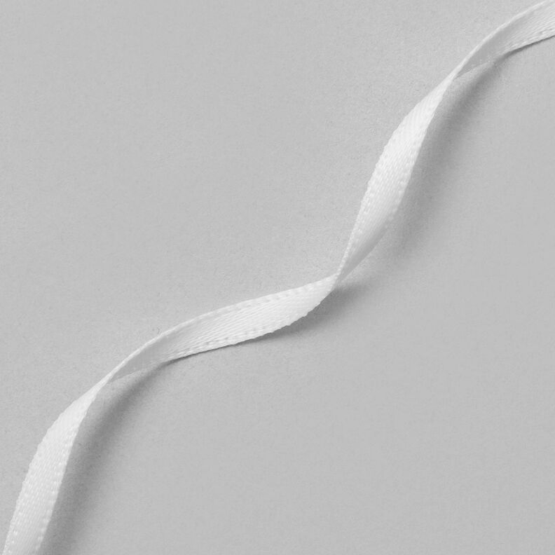 Satinband [3 mm] – vit,  image number 3