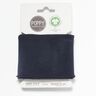 GOTS Cuff Stickade muddar Enfärgat – nattblå,  thumbnail number 1