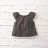 GOTS Muslin/Dubbel-krinkelväv | Tula – mörkgrå,  thumbnail number 5