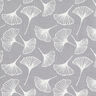 Bomullstyg Kretong Ginkgo – grått,  thumbnail number 1