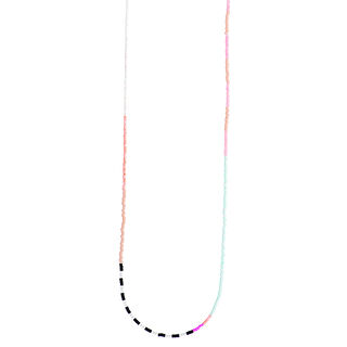 Halsband Itoschii Beads [65 cm] | Rico Design – silver, 