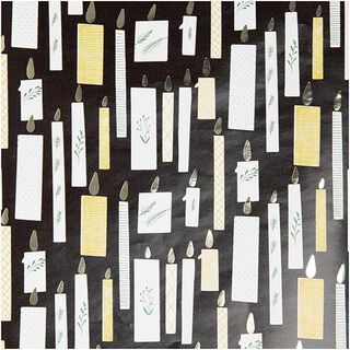 Presentpapper Ljus | Rico Design – svart, 