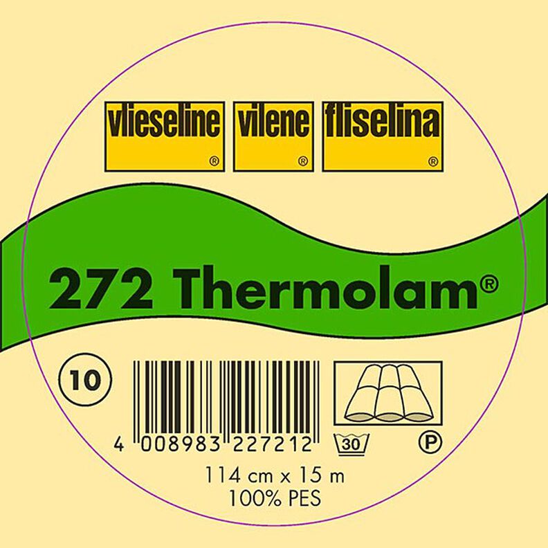 272 Thermolam Volymmellanlägg | Vlieseline – vit,  image number 2
