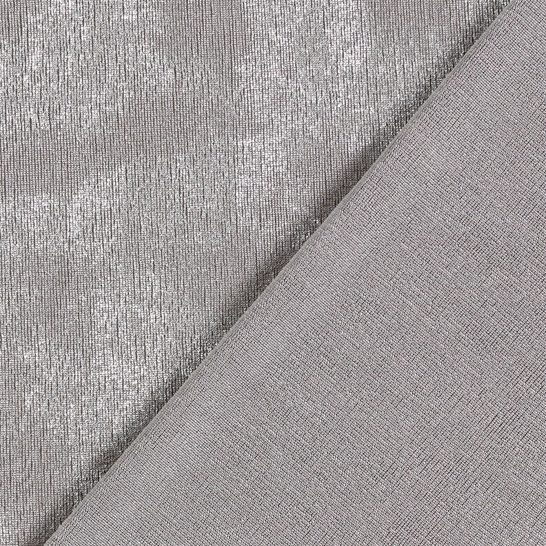 jersey glitterfolie – grått/gammalt silver,  image number 6