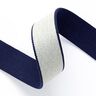 Bältesband [ 3,5 cm ] – marinblått/grått,  thumbnail number 2