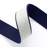 Bältesband  [ 3,5 cm ] – marinblått/grått,  thumbnail number 2