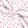 Muslin/Dubbel-krinkelväv Jordgubbar i akvarell Digitaltryck – vit,  thumbnail number 3