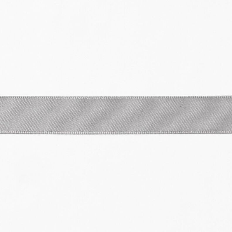 Satinband [15 mm] – ljusgrått,  image number 1