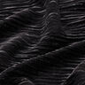 plisserad sammet Lurex enfärgad – svart,  thumbnail number 2
