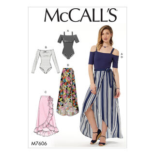 Body | Skjorta | Kjol, McCalls 7606 | 32 - 40, 