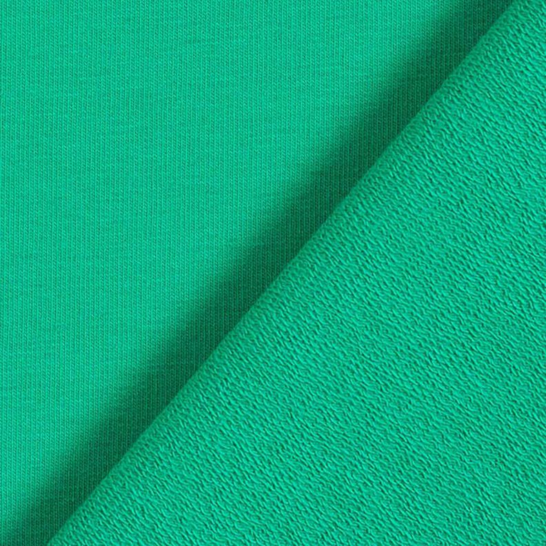 L&auml;tt french terry enf&auml;rgad &ndash; gr&ouml;n,  image number 4