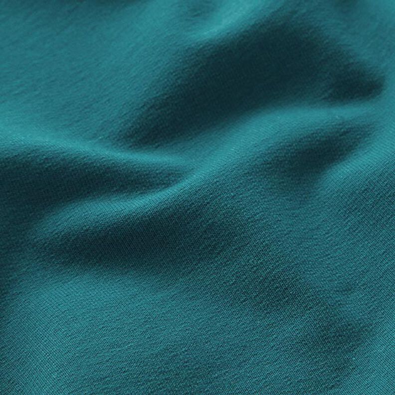 L&auml;tt french terry enf&auml;rgad &ndash; petrol,  image number 3