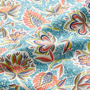 Kretong etnoblad – petrol, 