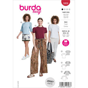 Skjorta | Burda 5809 | 34-48, 