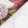 Dekorationstyg panama blomtryck – dimgrå,  thumbnail number 3