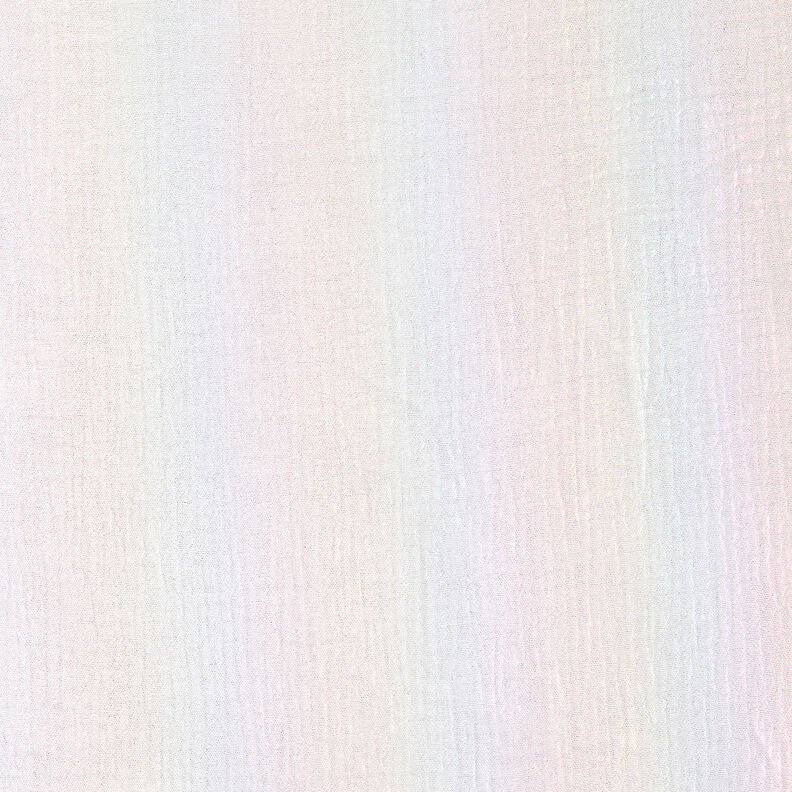 Muslin/Dubbel-krinkelväv Skimrande glitter Folietryck | by Poppy vit,  image number 1
