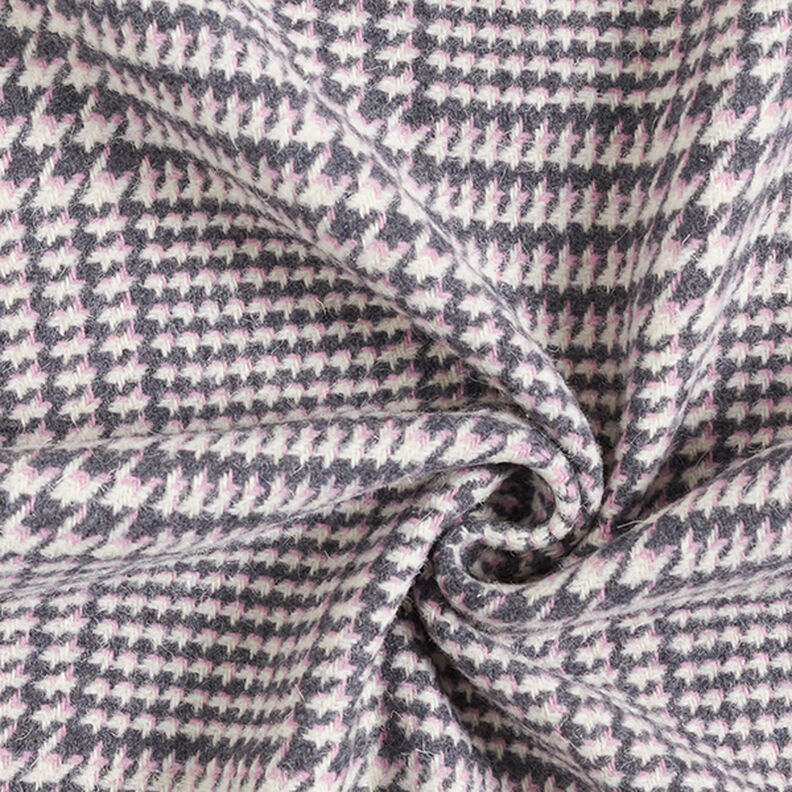 rocktyg glencheck – antracit/rosa, image number 3