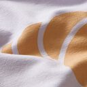 French Terry Sommarsweat stora croissanter – pastellfläder, 