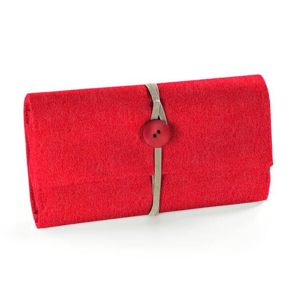 Filt 90cm / 1mm tjockt – chiliröd,  image number 4