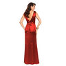 Stretch Satin – chiliröd,  thumbnail number 5