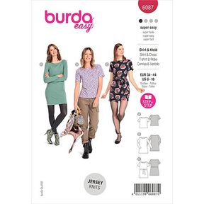 Klänning, Burda 6087 | 34-44, 