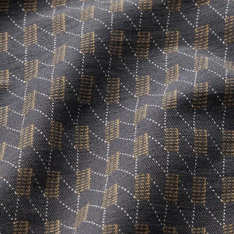stretchjeans abstrakta romber – granit,  image number 2