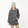 Sweatshirt Ruggad melange – mörkgrå,  thumbnail number 9