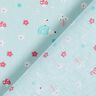 Poplin igelkott och svamp – babyblått,  thumbnail number 4