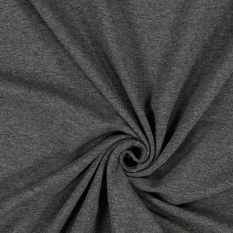 L&auml;tt french terry melange &ndash; antracit,  image number 1