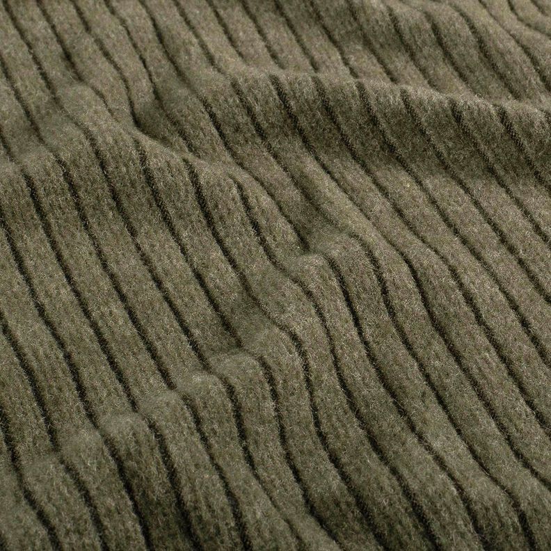 supermjuk ribbstickad enfärgad – mörk furu, image number 2