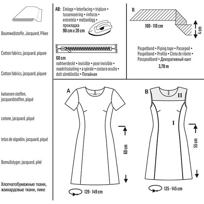 Klänning, Burda 6627,  image number 5