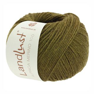 LANDLUST Alpaca Merino 100, 50g | Lana Grossa – oliv, 