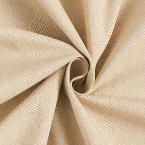 Dekorationstyg halvpanama chambray återvunnet – beige, 