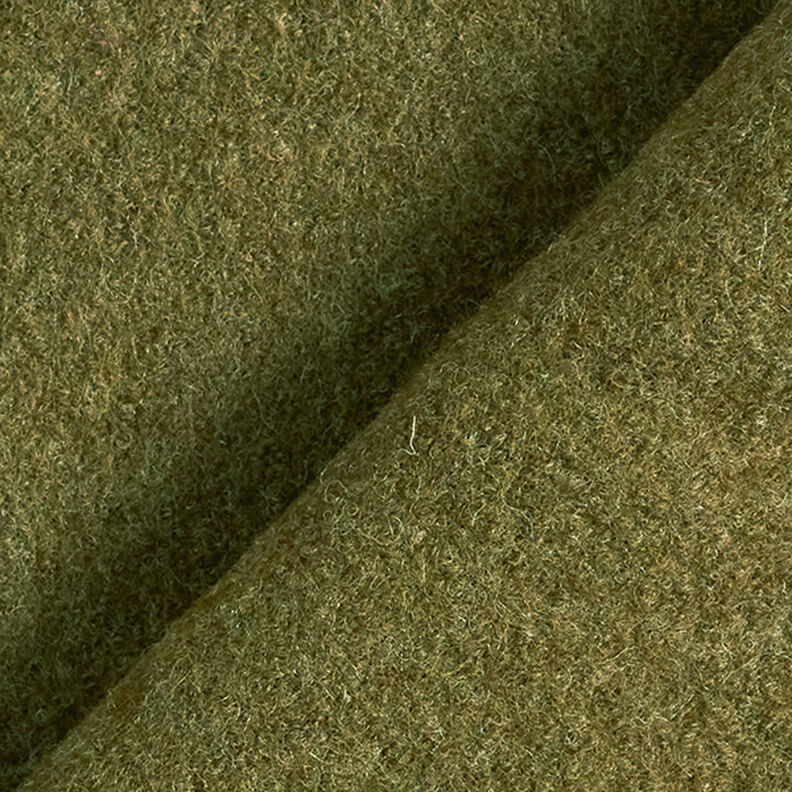Ull Valkloden Melange – oliv,  image number 3