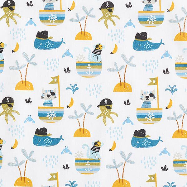 Tygpaket Poplin baby – blå, image number 10