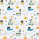 Tygpaket Poplin baby – blå,  thumbnail number 10