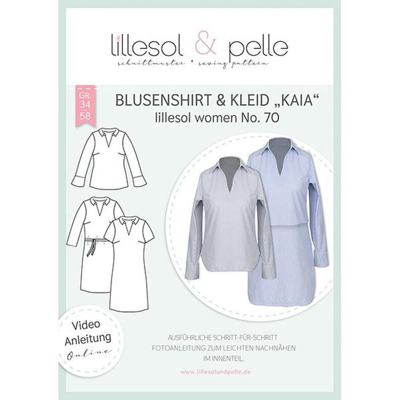 Blus & Klänning Kaia | Lillesol & Pelle No. 70 | 34-58,  image number 1